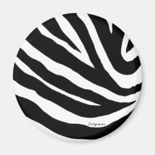 Kall zebra ränderrundamagnet magnet