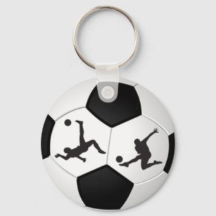 Kalla billiga fotbollgåvor, fotboll Keychains Nyckelring