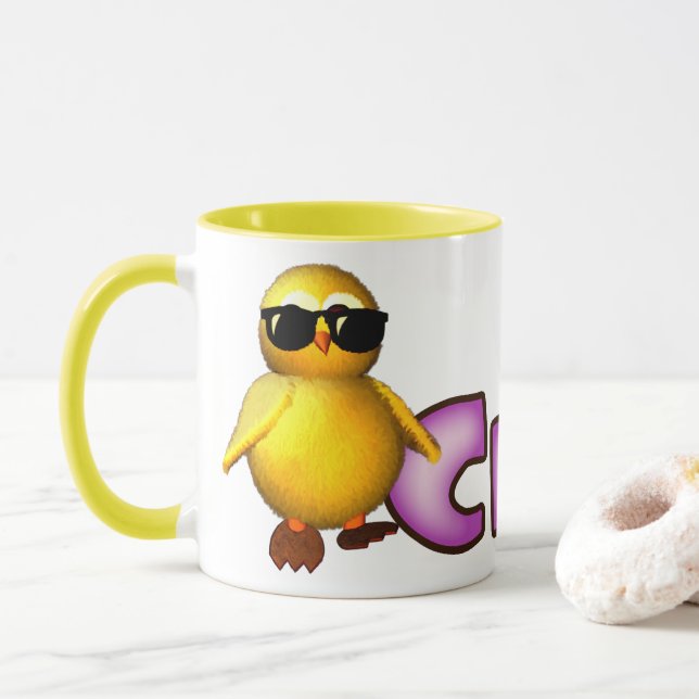 Kalla chickmuggar mugg (Med munk)