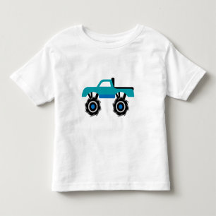 Kalla gigantiska vuxen för lastbilTshirtsungar T-shirt