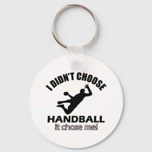 Kalla handbolldesigner nyckelring