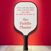 Kalla honom Padle Master Pickleball Paddle