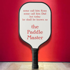 Kalla honom Padle Master Pickleball Paddle