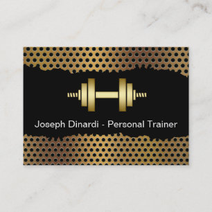 Kalla konditioninstruktörvisitkortar visitkort