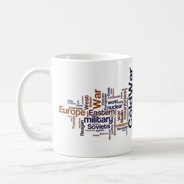Kalla krigetordmoln kaffemugg (Vänster)