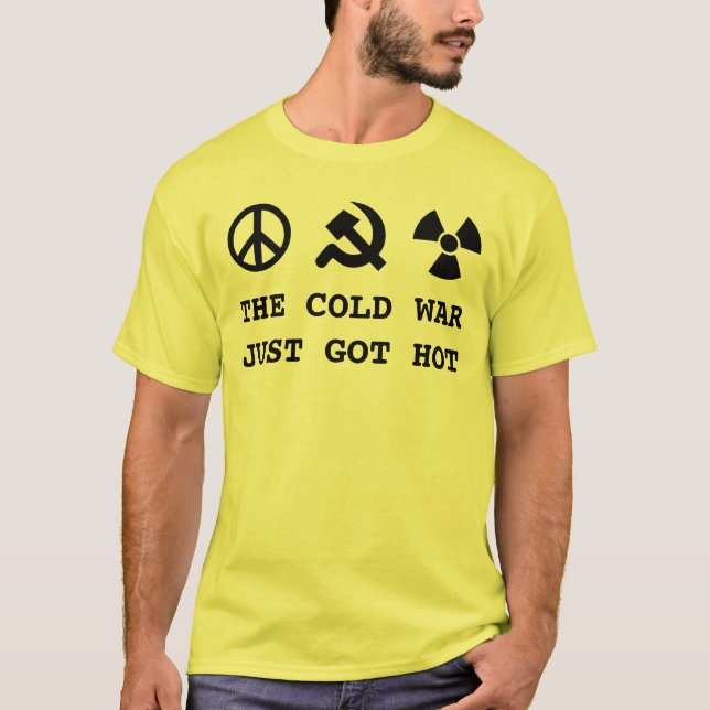 kalla krigetutslagsplats B Tee Shirt (Framsida)