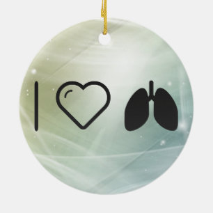 Kalla Lungs Julgransprydnad Keramik