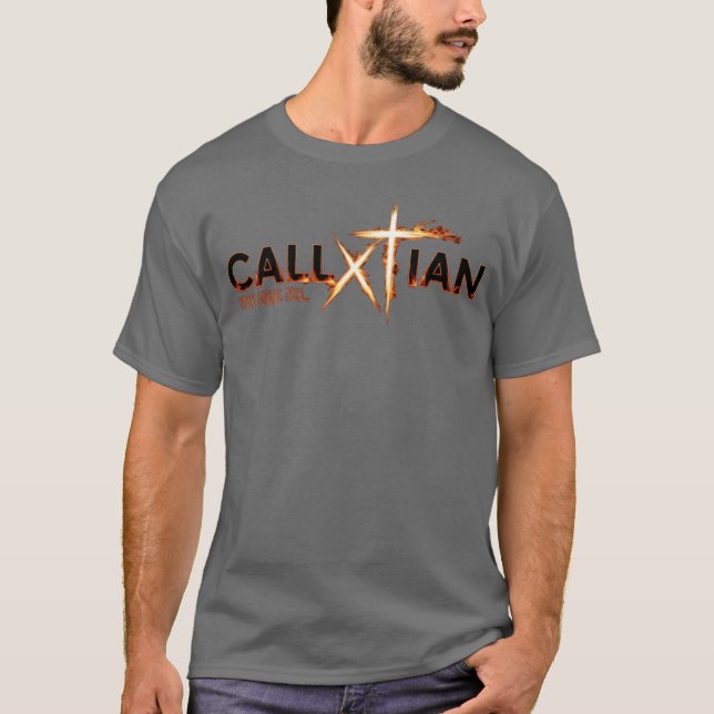 Kalla mig Christian Far Forgivehem T Shirt (Framsida)