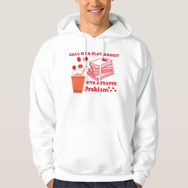 Kalla mig en komplott med ett problem. hoodie (Framsida)