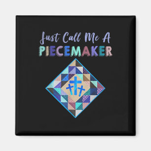 Kalla mig en Piecemaker Färg Farbic Quiling Magnet