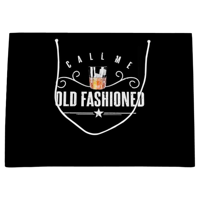 Kalla mig gammal fasjad nuny Whiskey och Bourbon (Framsidan)