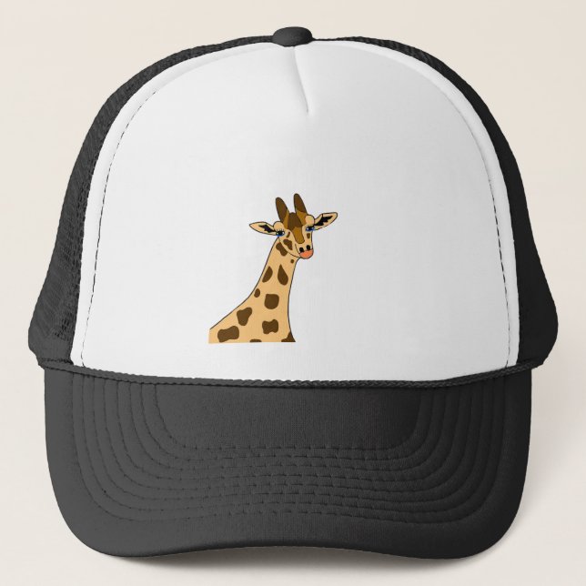 Kalla mig Giraffe - jag är nog med gräs! Keps (Framsida)