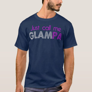 Kalla mig Glampa Funny Grandpa Joke T Shirt