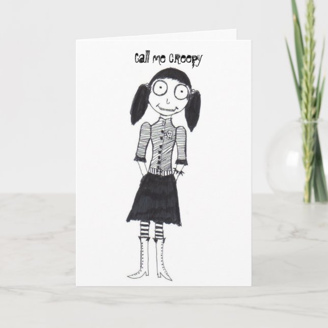 Kalla mig läskig kort (Framsida)