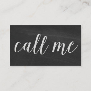 Kalla mig moderna Affärskort i kretskort Visitkort