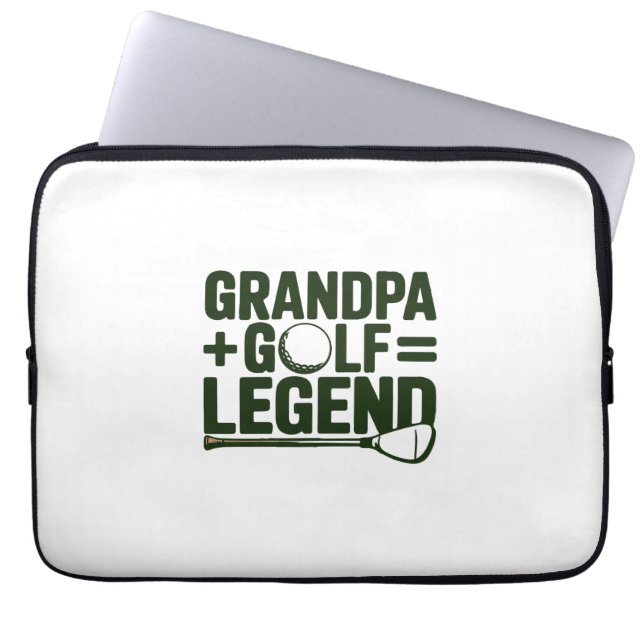 Kalla mig morfar, titta på mig Golf Laptop Fodral (Framsidan)
