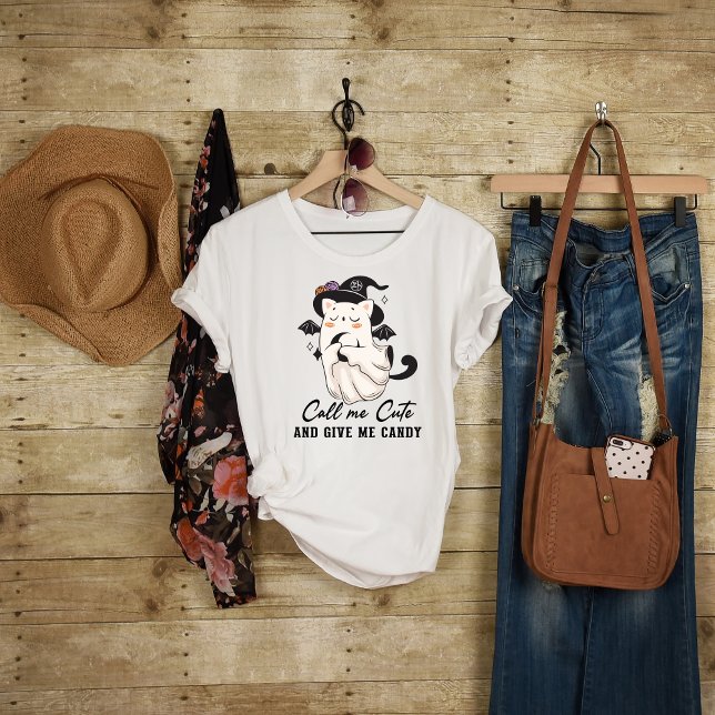 Kalla mig söt och ge mig godis t shirt (CALL ME CUTE AND GIVE ME CANDY SHIRT
)