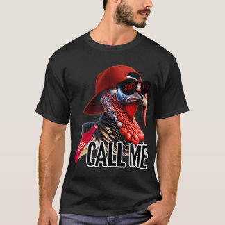 Kalla mig Turkiet Hunter Hunter Hunting Season Cut T Shirt