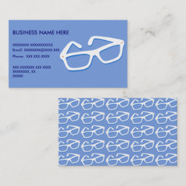 Kalla Nerdexponeringsglas Visitkort