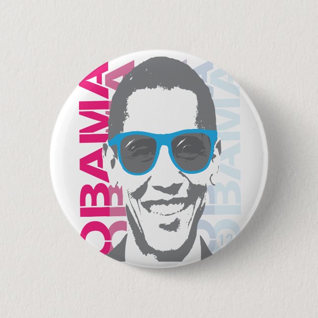 Kalla Obama 2012 knäppas Knapp (Framsida)