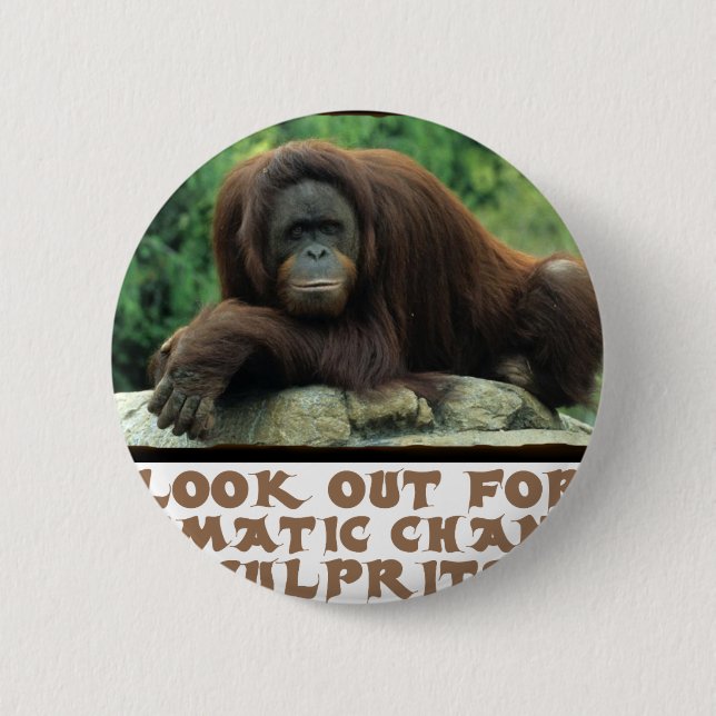 kalla Orangutandesigner Knapp (Framsida)