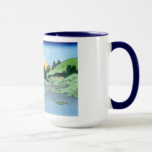 Kalla orientaliska japanska Hokusai Fuji View Mugg