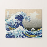 Kalla orientaliska japanska Hokusai Fuji View Pussel<br><div class="desc">.</div>