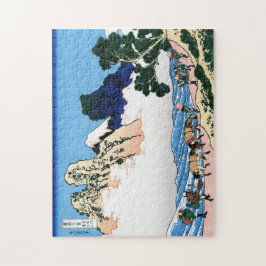 Kalla orientaliska japanska Hokusai Fuji View Pussel
