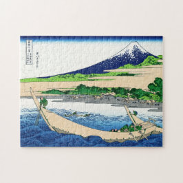 Kalla orientaliska japanska Hokusai Fuji View Pussel