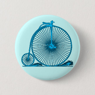 Kalla produkter för vintagecykelillustration knapp