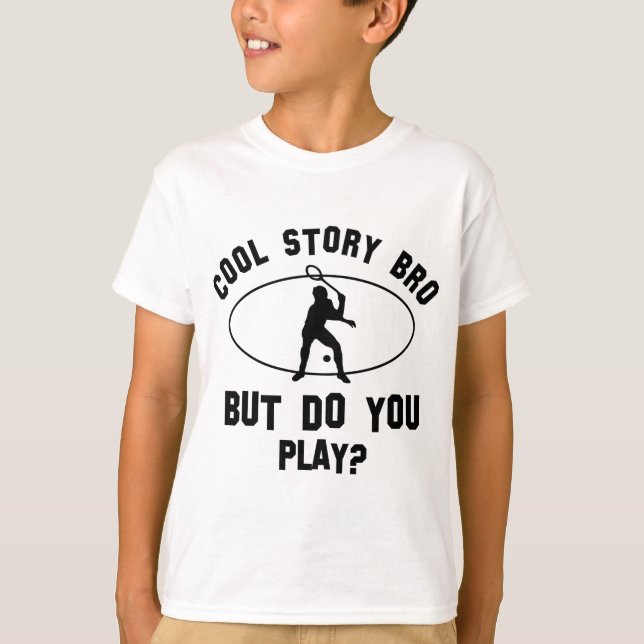 Kalla squashdesigner tee shirt (Framsida)