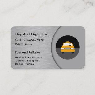 Kalla taxivisitkortar visitkort