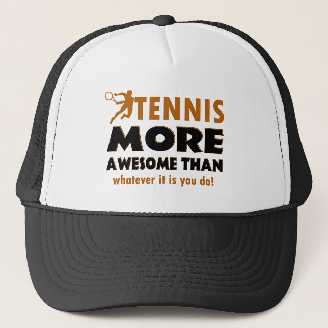 Kalla tennisdesigner keps (Framsida)