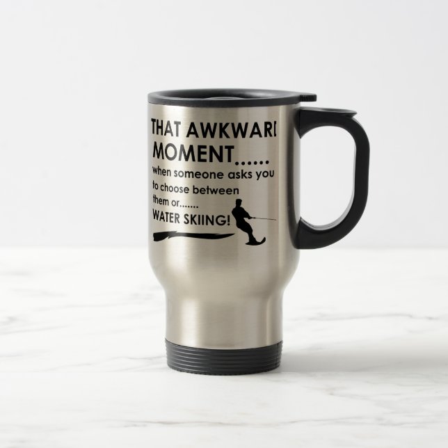 Kalla vattenskidåkningdesigner resemugg (Höger)