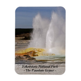 KÄLLAN GEYSERN, YELLOWSTONE NATIONALPARK MAGNET