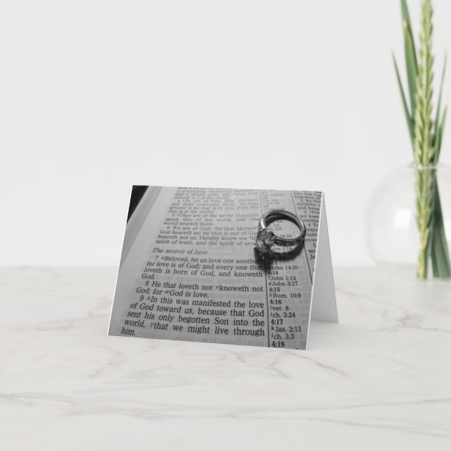 Källan till Kärlek Notecard Kort (Framsida)
