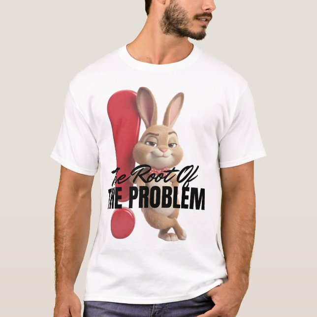 Källan Till Problemet T Shirt (Framsida)