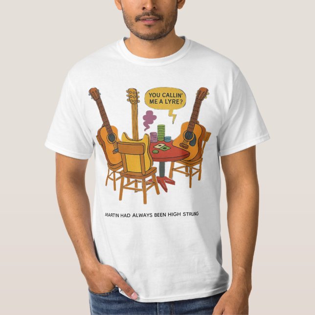 Kallar du mig en Lyra? T Shirt (Framsida)
