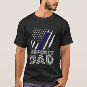 Kallar mig pappa flygvapnet examen pappa - US Flag T Shirt