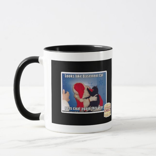 Källarekatten får kol mugg (Vänster)