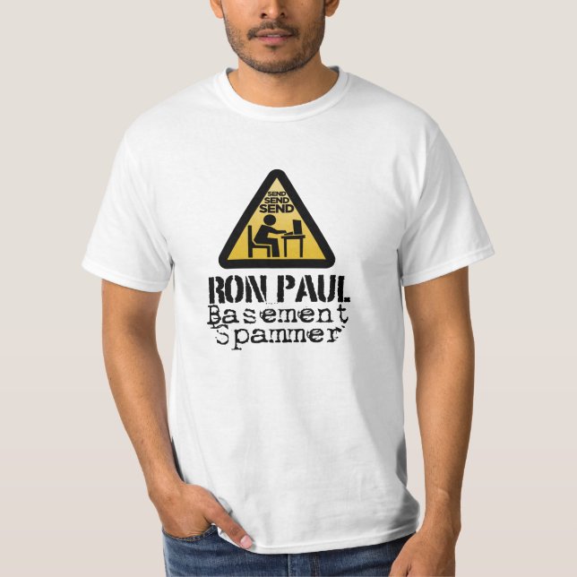 KällareSpammer T-shirt (Framsida)