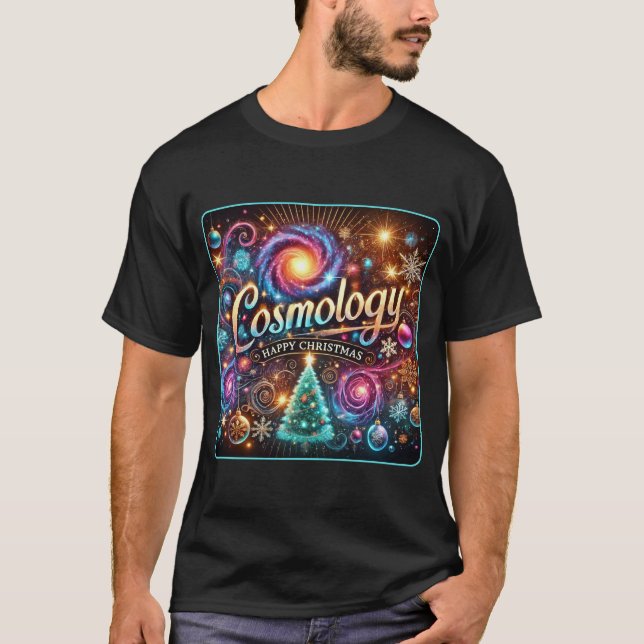 "Kallas jul: Cosmology and Helgdag Magic T Shirt (Framsida)