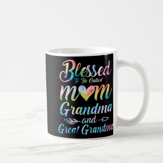 Kallas Mamma Grandma Underbar Grandma Mor Da Kaffemugg (Höger)