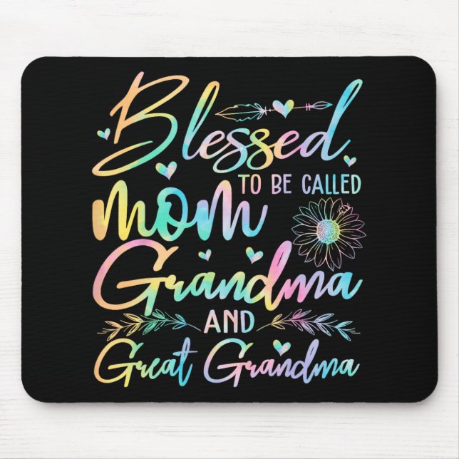 Kallas Mamma mormor och Underbart mormor Musmatta (Framsidan)