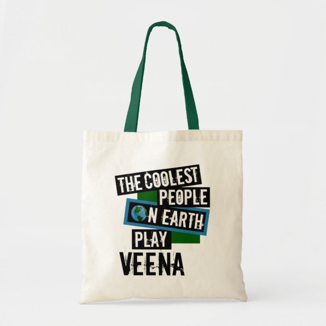 Kallast folk på jordlek Veena Tygkasse (Framsidan)