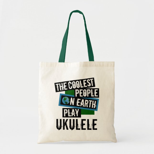 Kallast folk på jordlekukulelen tygkasse (Framsidan)