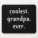 Kallast morfar någonsin Mousepad Musmatta<br><div class="desc">Denna roliga mousepad presenterar texten: kallast morfar någonsin. Perfekt för den kallaste morfadern som du vet!</div>