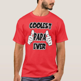 Kallast pappa någonsin tee shirt