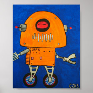 ..... kallast robot 38p 3/4 i det galxy poster