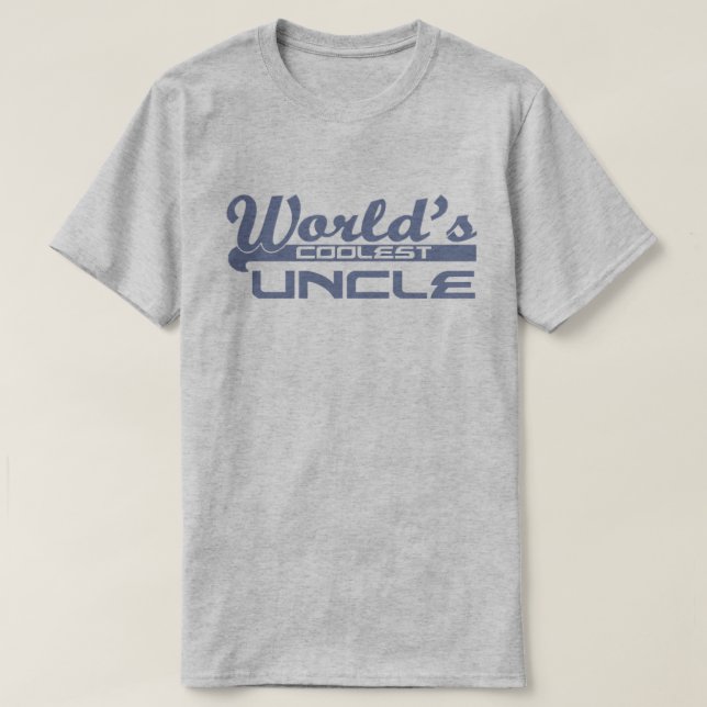 Kallast Uncle för världar T-shirt (Design framsida)